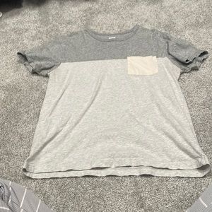 J.Crew men’s medium slim fit T-shirt gray color block